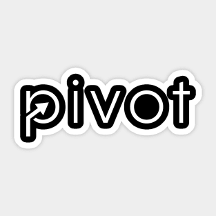 Pivot small Sticker